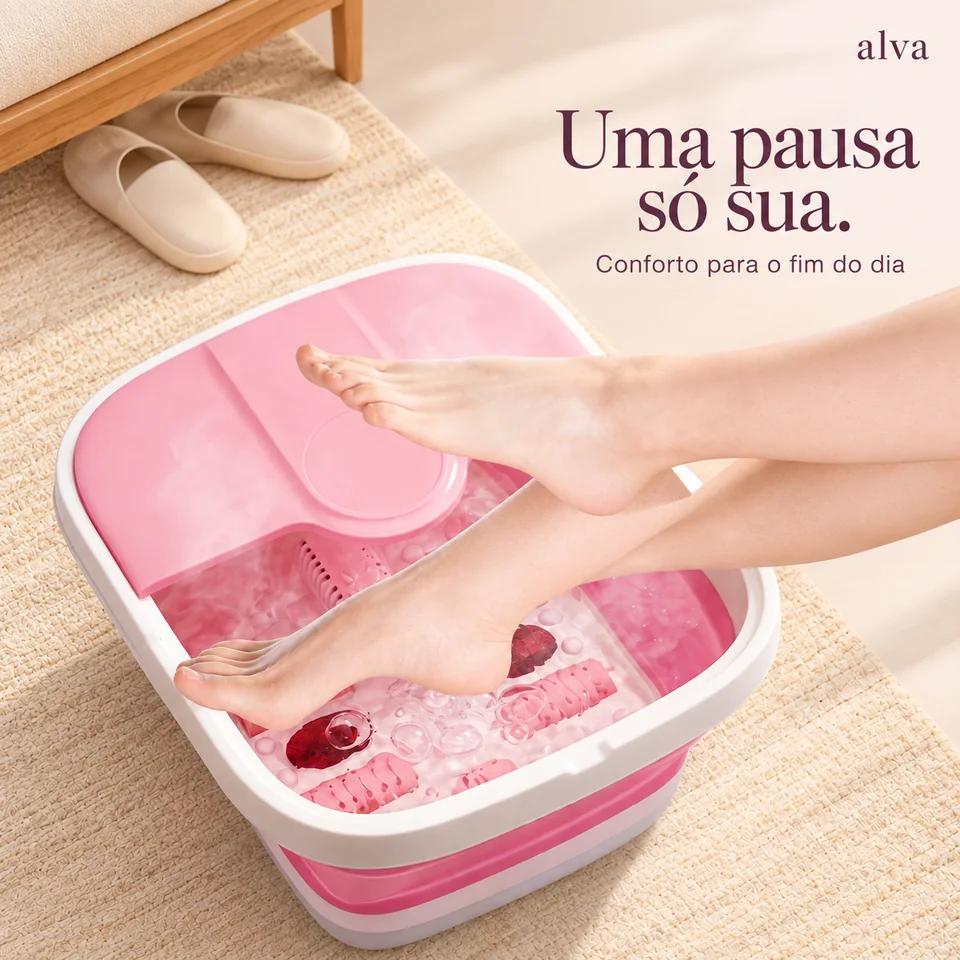 Spa ALVA durante um momento de relaxamento